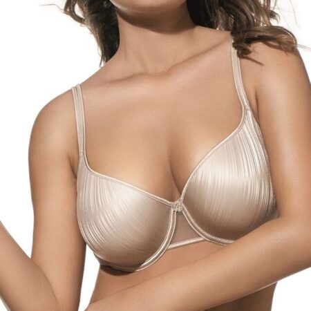 Reggiseno Almudena - Selene - Reggiseno di microfibra con ferretto e coppa imbottita. Disegno con leggere ed eleganti linee. Coppa C.