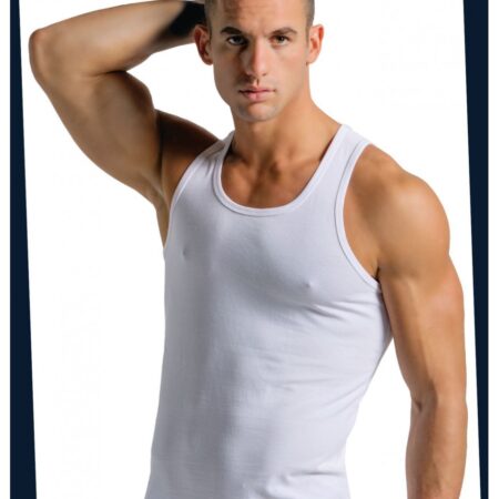 Canotta Navigare 572/S: il set da 3 canottiere in cotone bielastico per uomini che cercano comfort e stile. Ideali per il tuo negozio di abbigliamento NAVIGARE-572_S-BIANCO-CANOTTA-UOMO-ESTIVO-VITTORIO-DI-VINCENZO