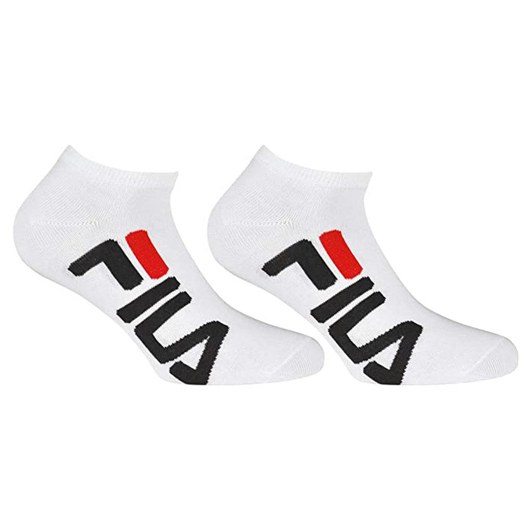 Calzini corti sportivi in cotone elasticizzato Fila F9199 - set 3pz