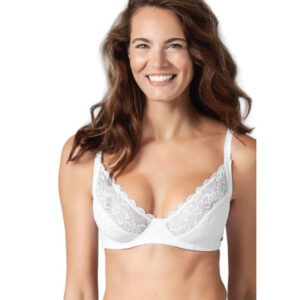 Reggiseno Infiore Sollievo Soffice: Comfort senza rinunciare allo stile. Pizzo e microfibra per un tocco di lusso e leggerezza. La tua bellezza esaltata con sicurezza e stile.