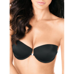 Lynette Reggiseno Lormar: reggiseno a fascia con effetto schiena nuda, ferretto e imbottitura graduata. Perfetto per abiti con scollature profonde e schiena scoperta.