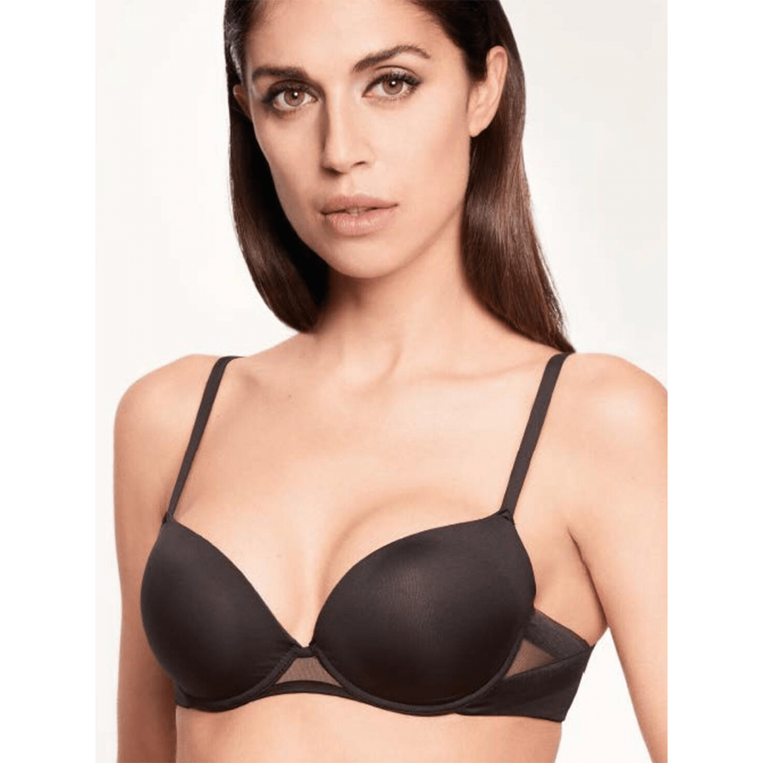 Softup Extra 1919 Reggiseno Lormar: reggiseno push-up in microfibra setificata con coppe soft e sostegno ottimale. Comfort, eleganza e décolleté valorizzato per ogni occasione.