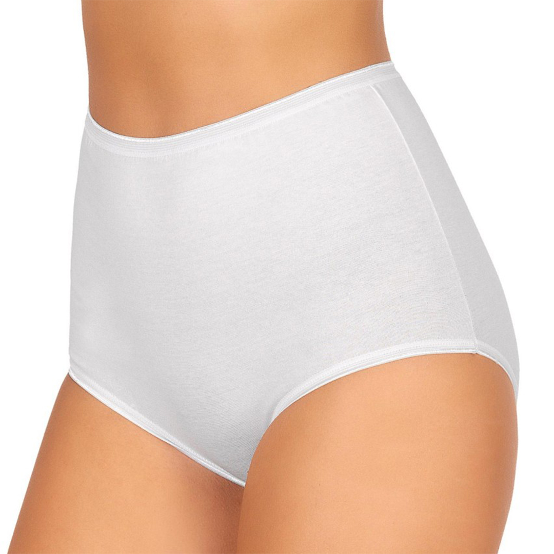 05 Slip Jadea: culotte maxi donna in cotone elasticizzato con cuciture piatte. Comfort, aderenza e sostegno per ogni giorno.