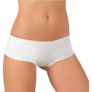 8003 Slip Jadea: panty culotte in cotone elasticizzato con taglio laser senza cuciture. Comfort e discrezione per ogni giorno.