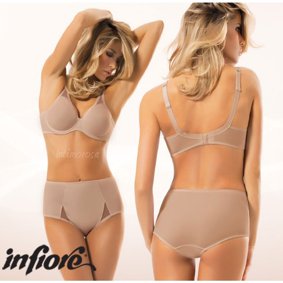 Sibilla Guaina Infiore: guaina contenitiva in microfibra elasticizzata, modellante su pancia e fianchi. Comfort, sostegno e silhouette impeccabile ogni giorno.